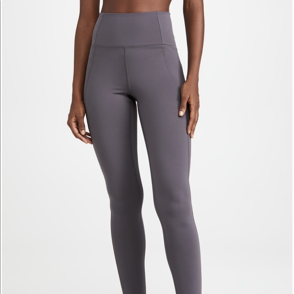 High Rise Full Length Legging - Charcoal